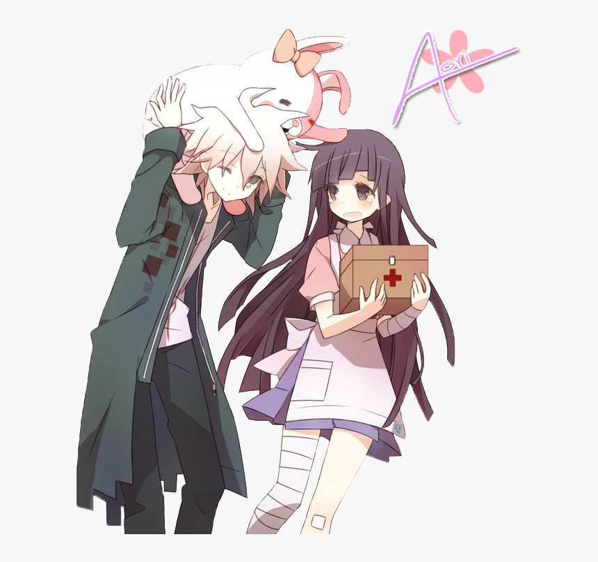 Render Komaeda Nagito Tsumiki Mikan Monomi - Nagito Komaeda And Mikan Tsumiki, HD Png Download, Free Download