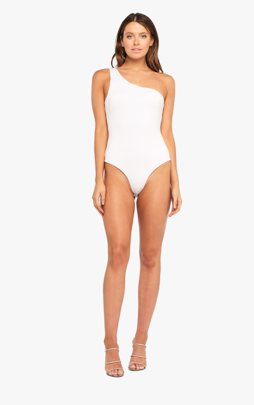 Melanie Bodysuit In Colour Bright White - Girl, HD Png Download, Free Download