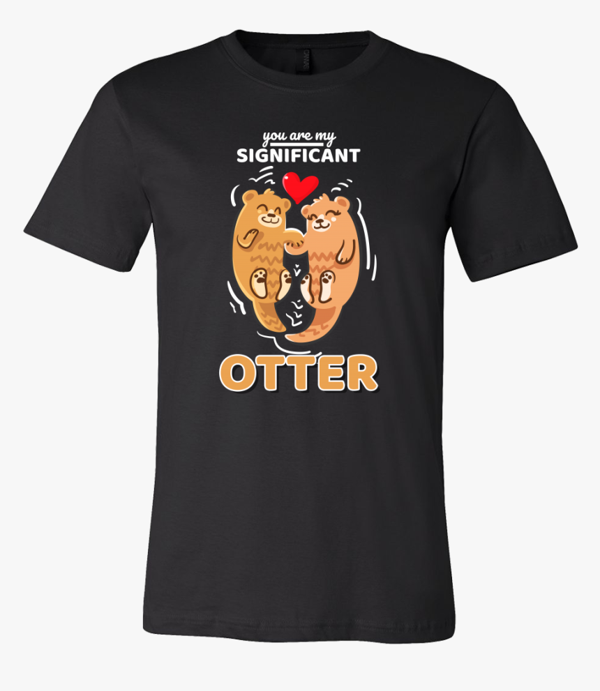 Sea Otter,romantic,love Significant Otters Couples - Goku Dragon Fist Shirt, HD Png Download, Free Download