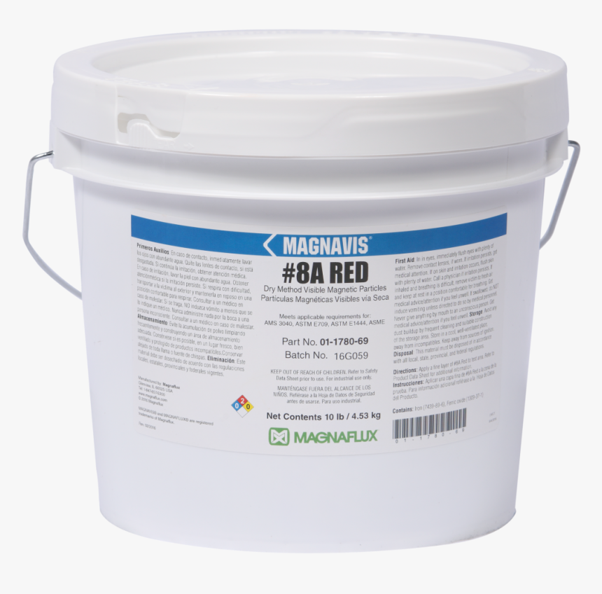 Magnaflux 8a Red Dry Powder 10lbs - Animal, HD Png Download, Free Download