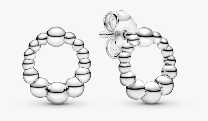 Pandora Beaded Circle Earring, HD Png Download, Free Download