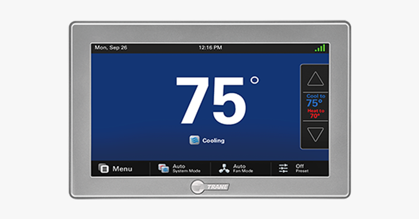 Tr Comfortlink Ii Smart-control - Trane Tzon1050, HD Png Download, Free Download