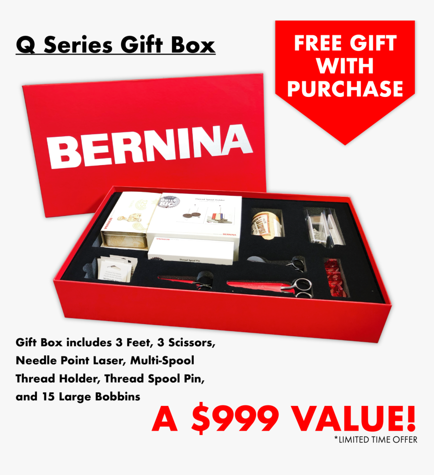 Bernina Q20"
 Class= - Box, HD Png Download, Free Download