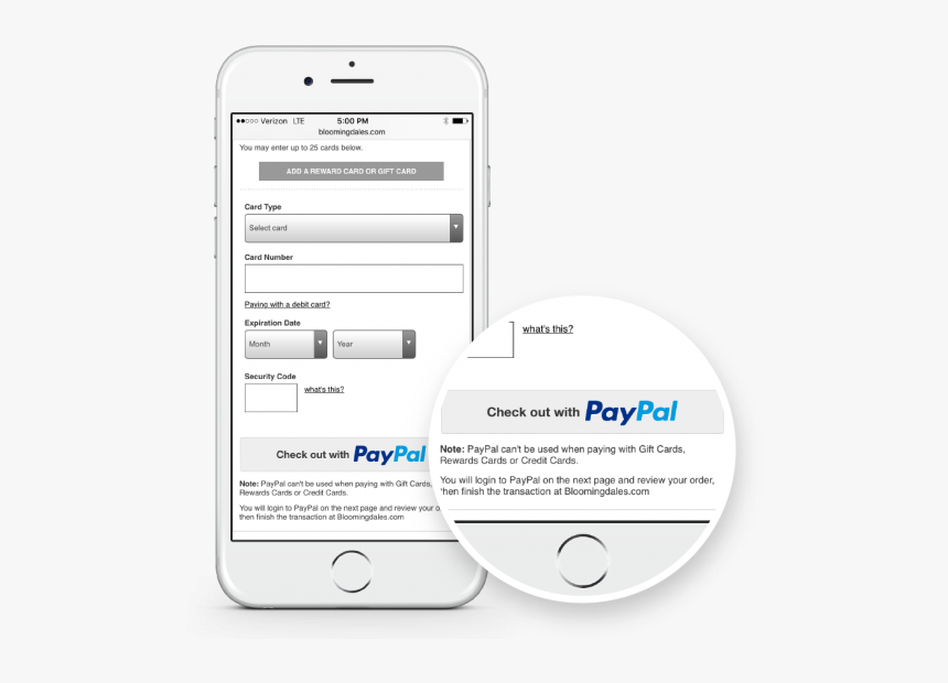 Paypal Order Review Text At Checkout - Paypal, HD Png Download - kindpng