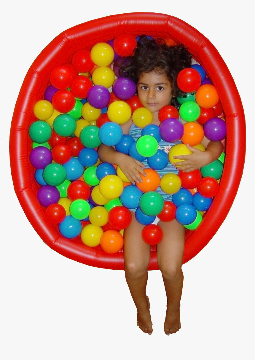 3year Old Girl Ball Pit 01473 - 3 Year Old Png, Transparent Png, Free Download