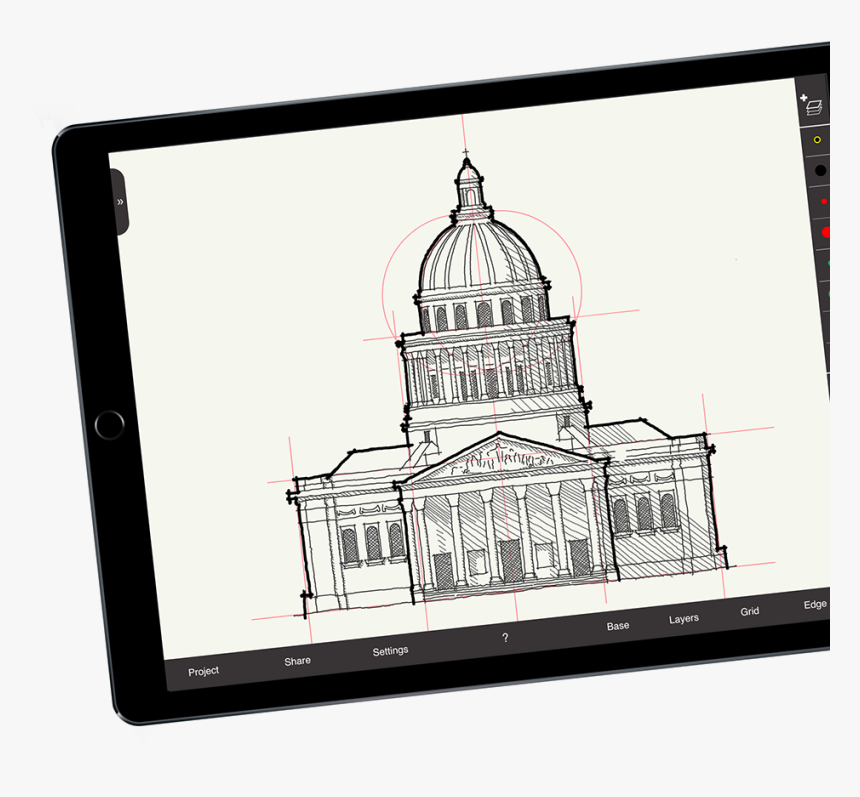 Arrette Sketch Is An Introductory App With The Basic - Sketch, HD Png Download, Free Download