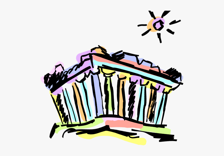 Acropolis Cartoon, HD Png Download, Free Download