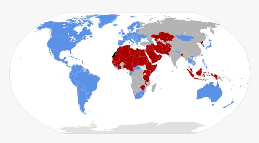 Chemical Weapons Convention Map, HD Png Download, Free Download