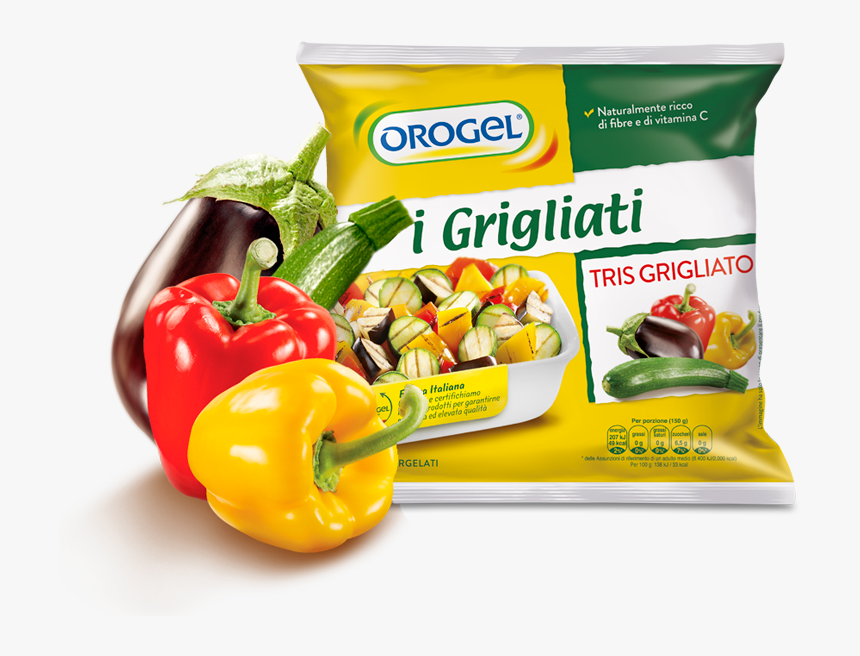 Eggplant Asia Mix Png - Orogel Tris Grigliato, Transparent Png, Free Download