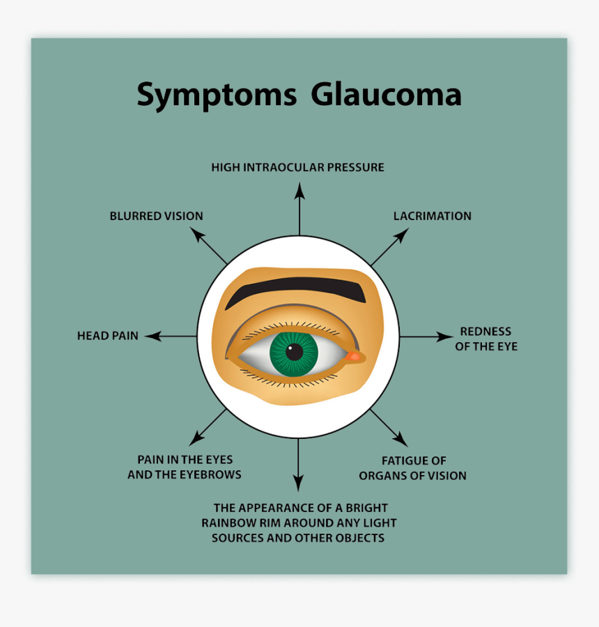 Glaucoma Symptoms - Symptoms Of Glaucoma, HD Png Download, Free Download