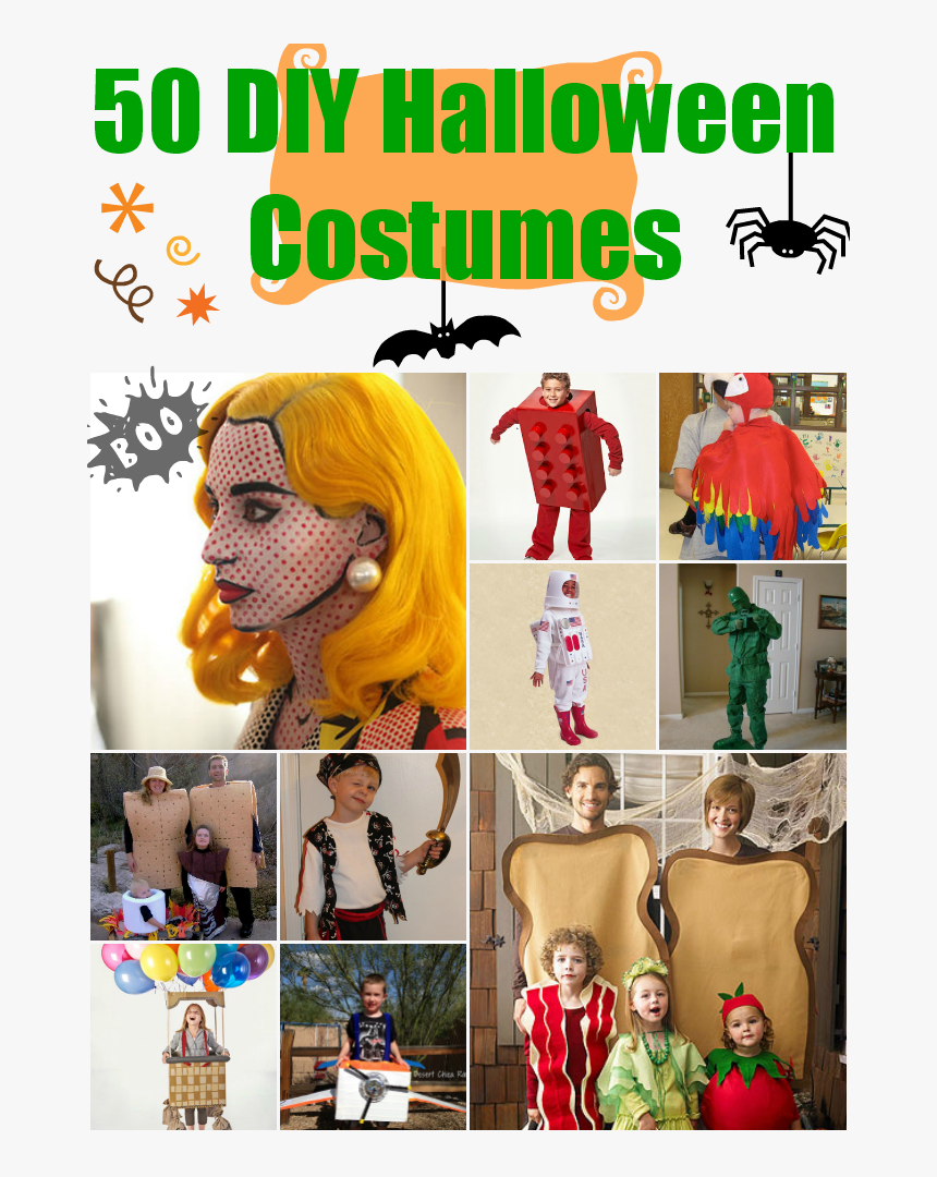 50 Diy Halloween Costumes - Roy Lichtenstein Costume, HD Png Download ...