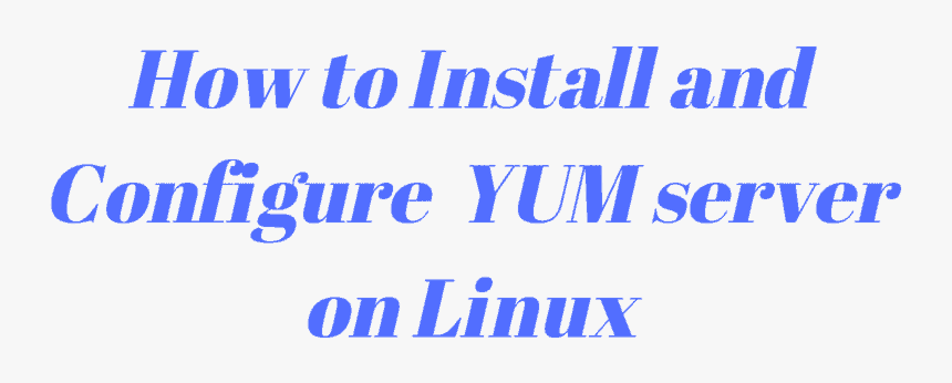 Configure Yum Server On Linux - Cobalt Blue, HD Png Download, Free Download