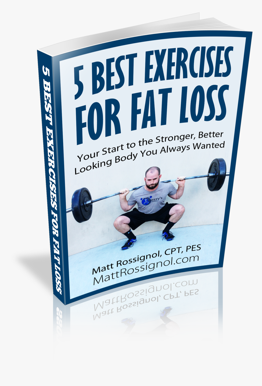 Fat Loss Ebook Cover 3d - Squat, HD Png Download, Free Download