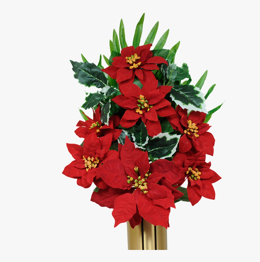 Poinsettia Border Png Download - Clip Art, Transparent Png, Free Download