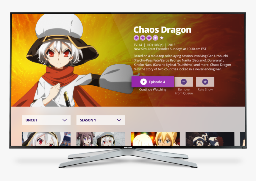 Ott Anime Across A Half Dozen Platforms Delivered In - Cartoon, HD Png Download, Free Download