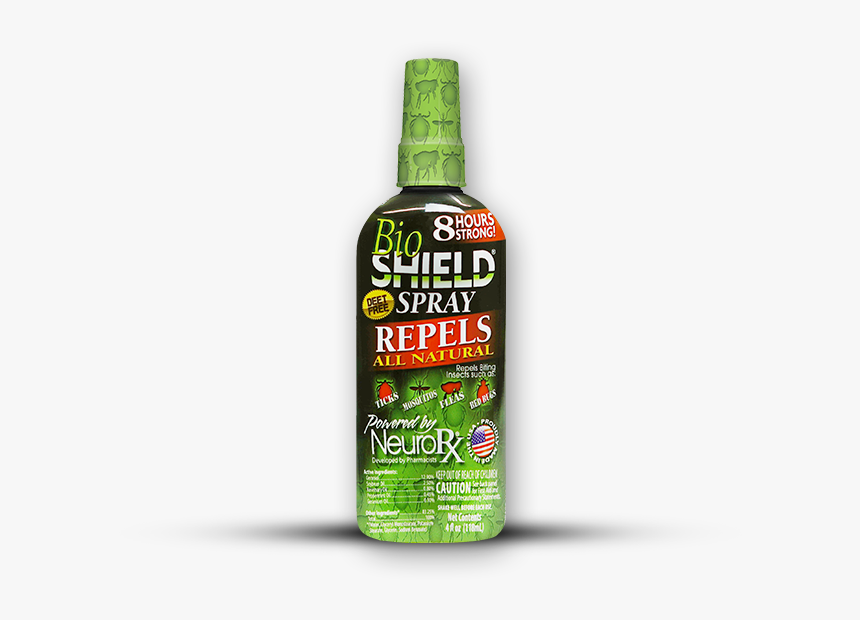 Bs1005 Bioshield Spray 4oz Bug Repellent - Agwa De Bolivia, HD Png Download, Free Download