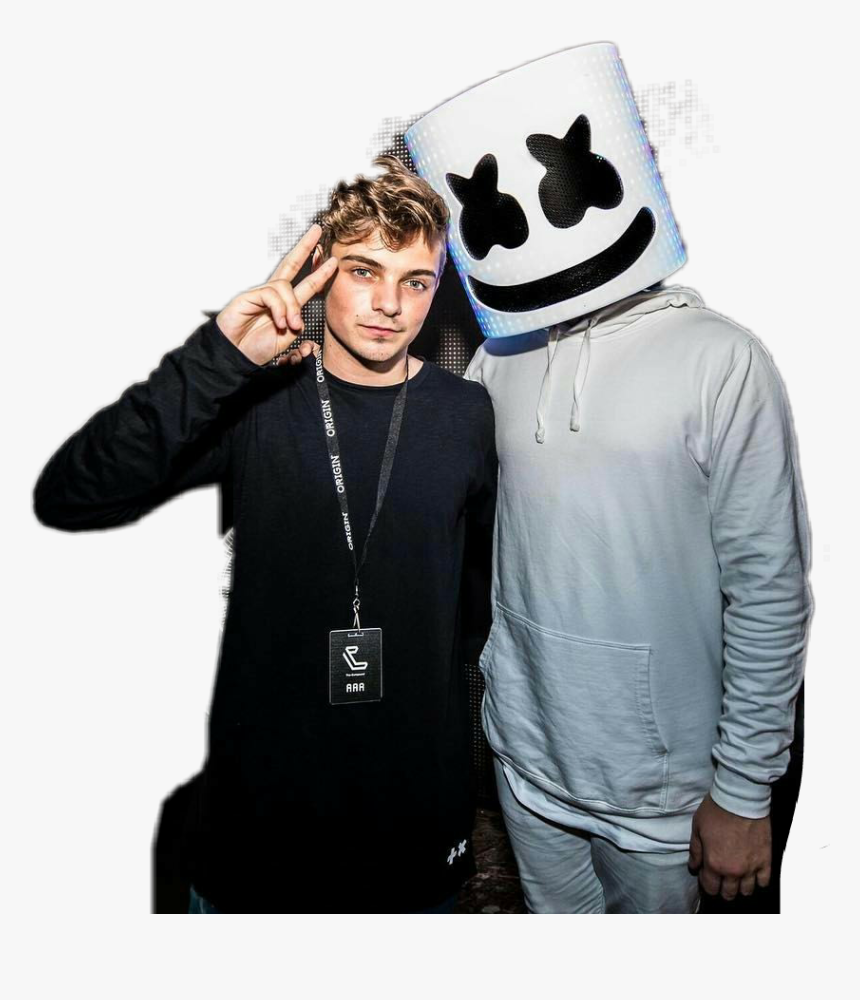 #marshmello #martingarrix - Martin Garrix Y Masmelo, HD Png Download, Free Download