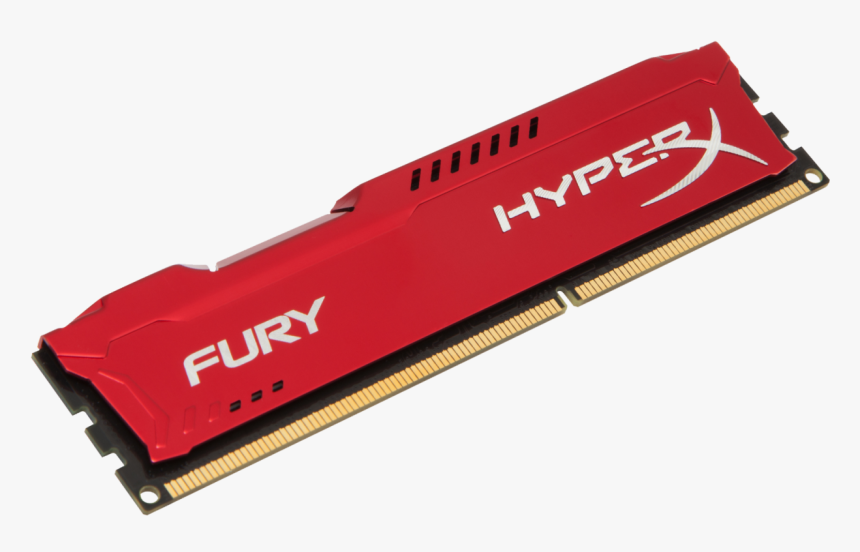 Hyperx Fury Ddr3 8gb Red, HD Png Download, Free Download