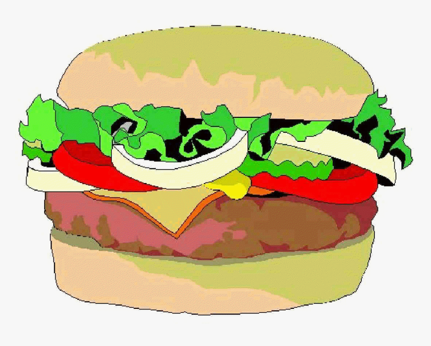 Beef Burgers Clip Art Clipart Free Download - Hamburger Clip Art, HD Png Download, Free Download