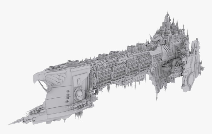 Battlefleet Gothic Marine Ships, HD Png Download, Free Download