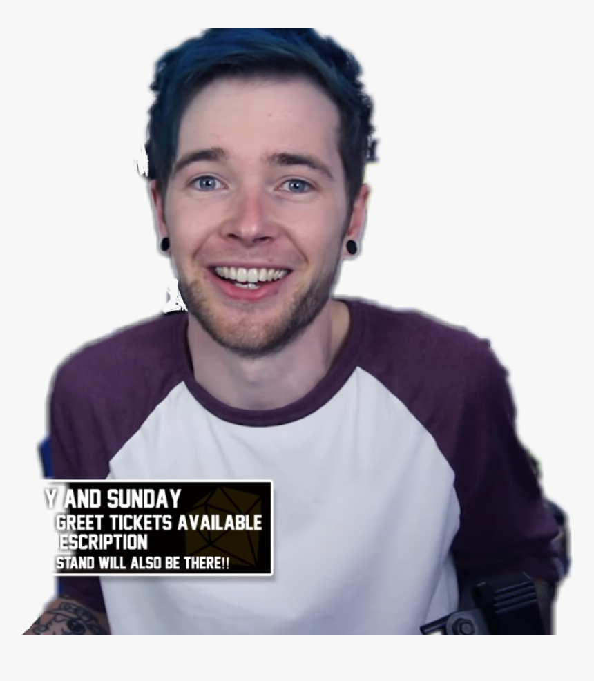 #dantdm - Photo Caption, HD Png Download, Free Download