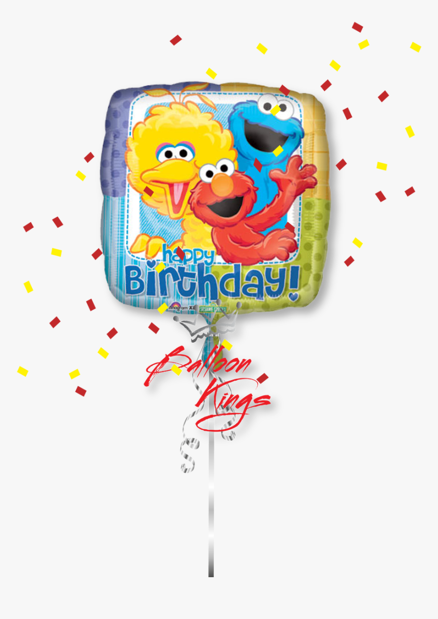 Hb Sesame Street Group - Sesame Street Balloons, HD Png Download, Free Download