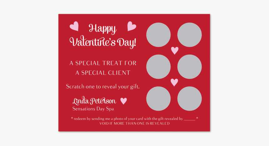 Valentines Day Scratcher Gift - Happy Valentines Day Clients, HD Png Download, Free Download