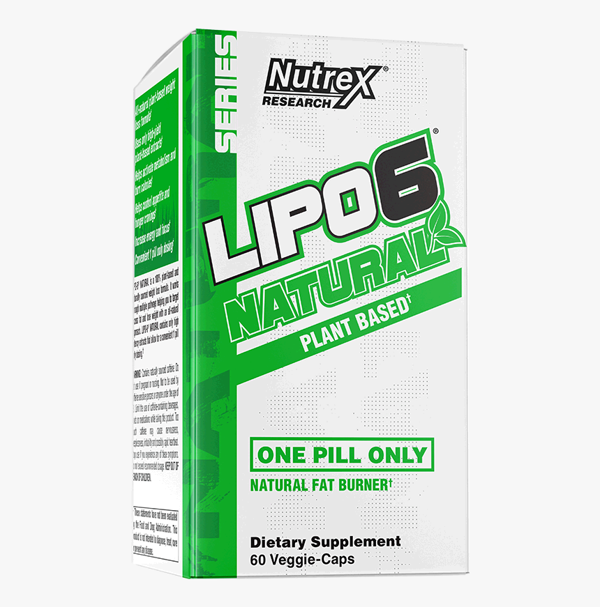 Nutrex Lipo 6 Natural, HD Png Download, Free Download