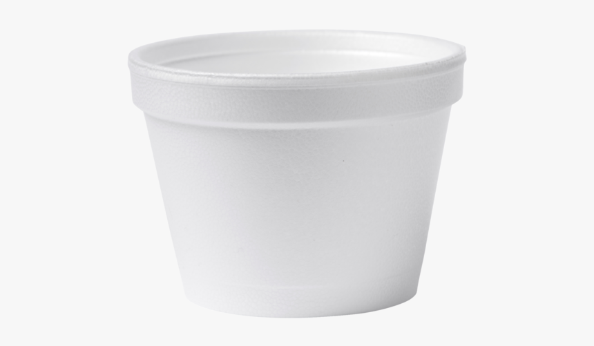 Cup, Foam Pot, Eps, 118ml, 4oz, 73mm, White - Ceramic, HD Png Download, Free Download