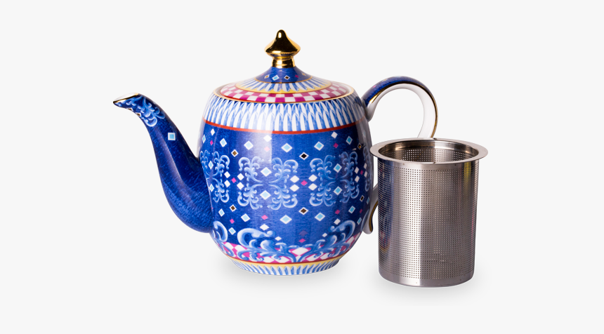 Eleganza Small Teapot Cobalt - Teapot, HD Png Download, Free Download