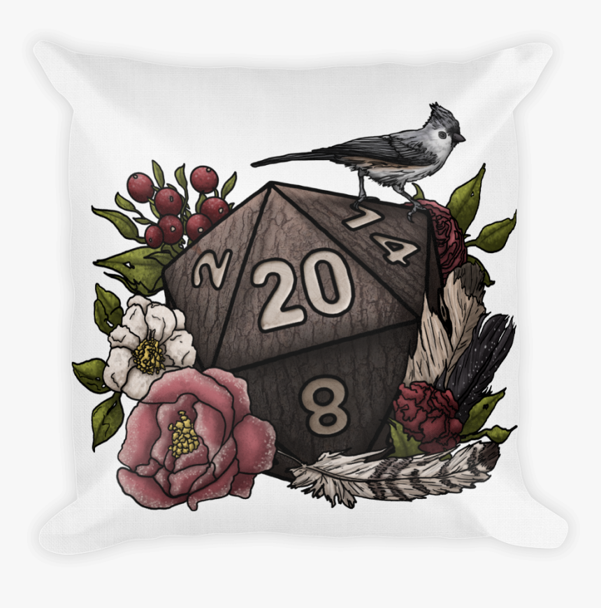 D20 Dice Art , Png Download - D20 Druid Sticker, Transparent Png, Free Download