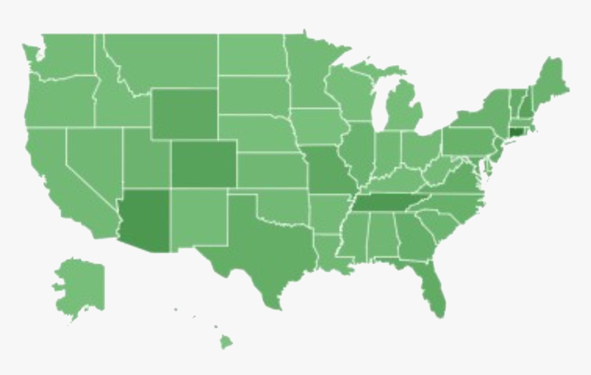 Cigna Health Insurance Company Popularity By State - Aew Nxt Ratings, HD Png Download, Free Download