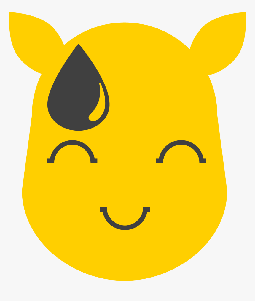 Rhinoshy Discord Emoji - Cartoon, HD Png Download, Free Download