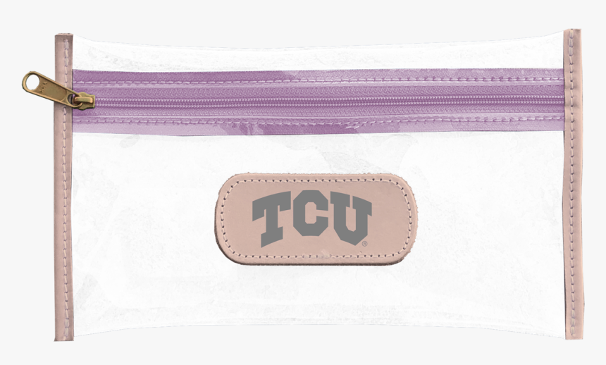 Texas Christian University Clear Pouch - Label, HD Png Download, Free Download