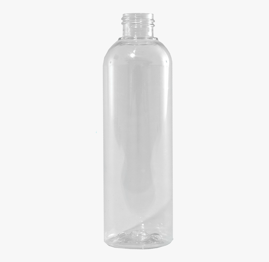 8 Oz Clear Pet Plastic Bullet Bottle, 24-410 - Plastic Bottle, HD Png Download, Free Download