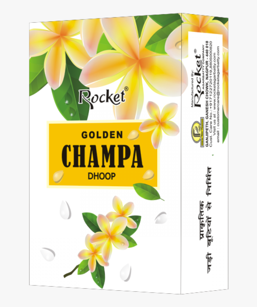 Goldenchampa D Box - Frangipani, HD Png Download, Free Download