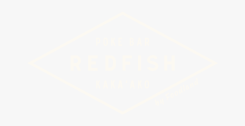 Redfish Logo Stroked White - Triangle, HD Png Download, Free Download