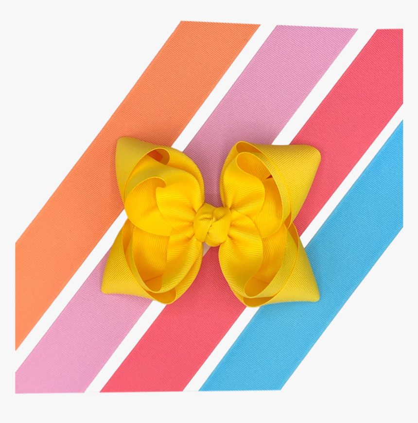 Yellow Bow Png, Transparent Png, Free Download