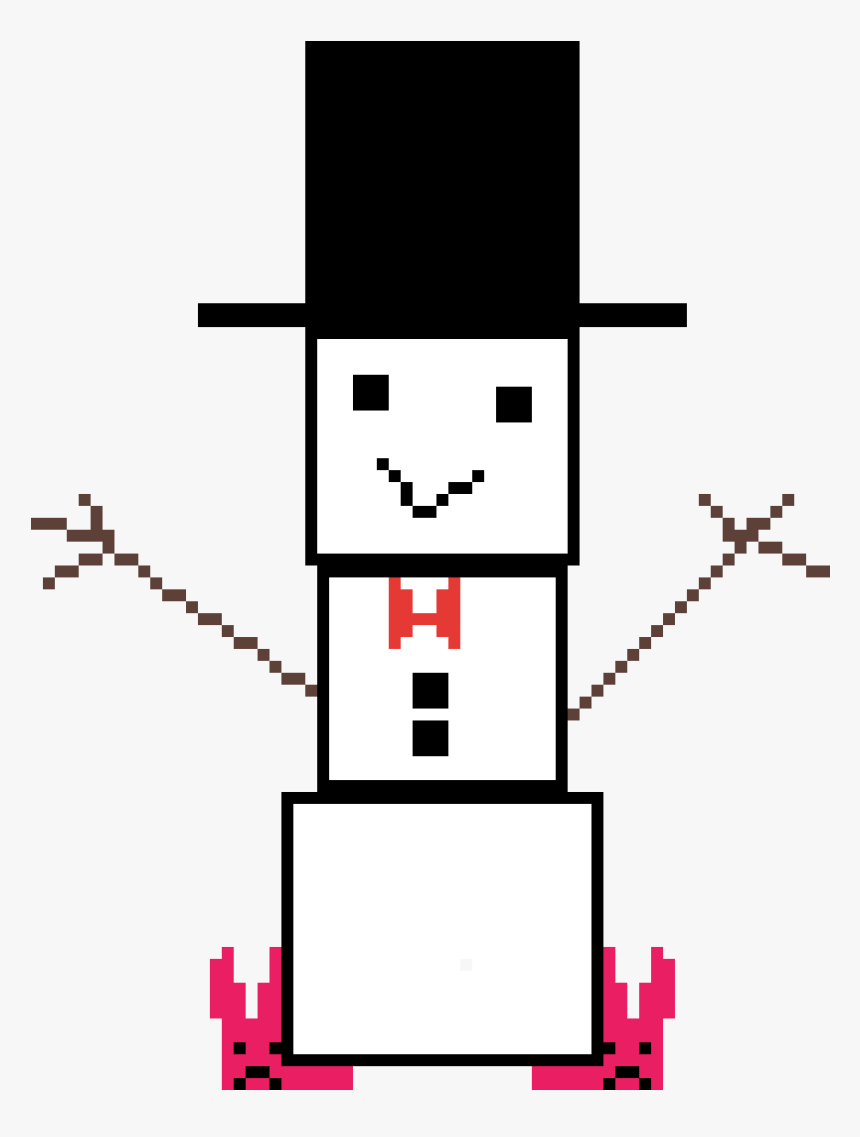 Derp Snowman Wit Da Bunny Slippers - Cartoon, HD Png Download, Free Download