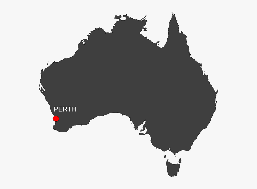 Transparent Location Clipart Png - Australia Map Clipart, Png Download, Free Download