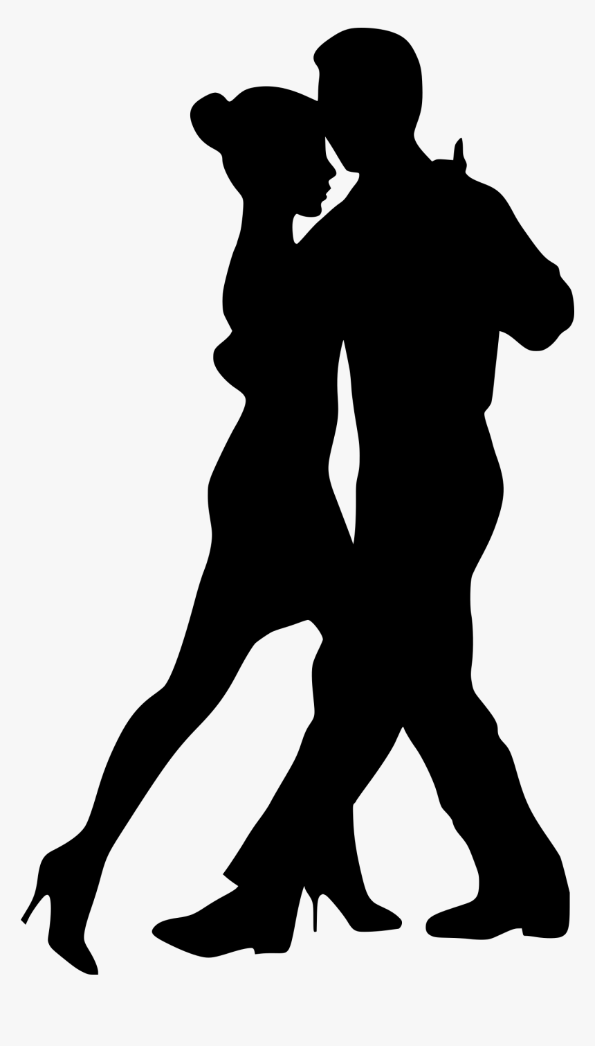 Transparent Couple Silhouette Png - Transparent Couple Dancing ...