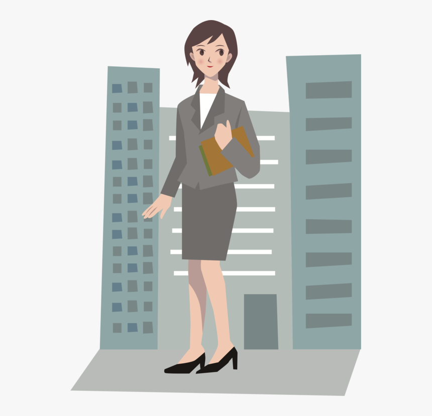 Transparent Office Woman Png - Office Lady Clipart, Png Download, Free Download