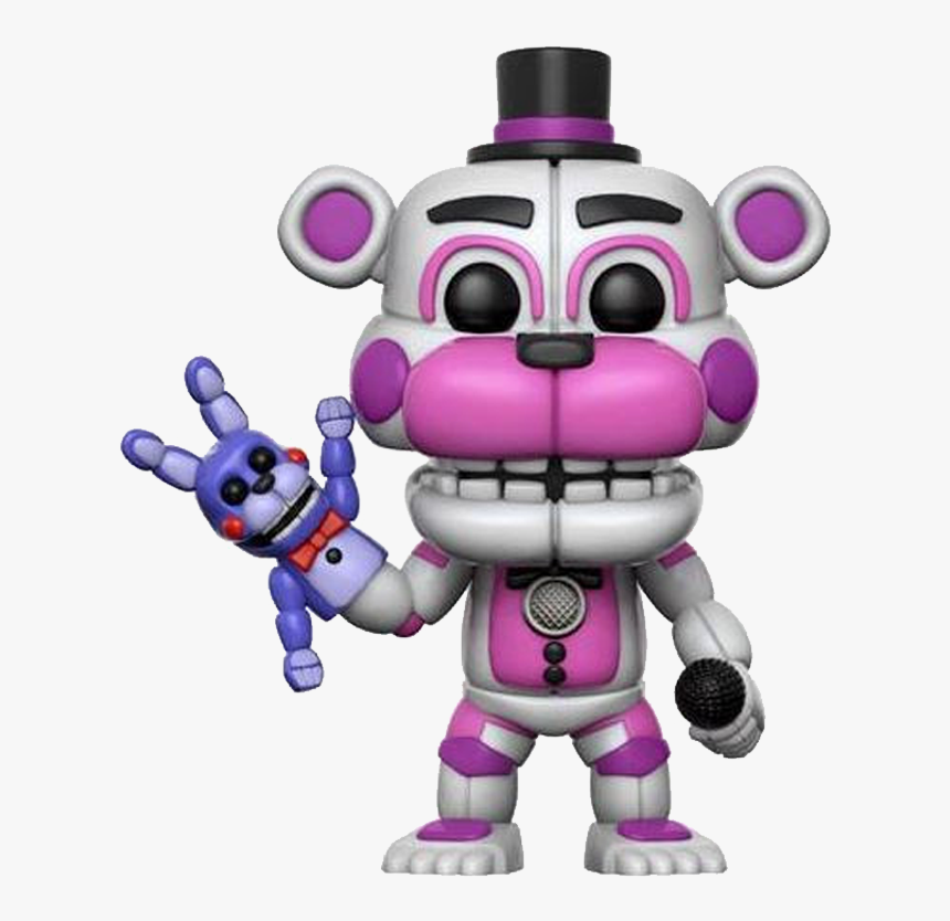 Pop Games Five Nights - Fnaf Funtime Freddy Pop Figure, HD Png Download, Free Download