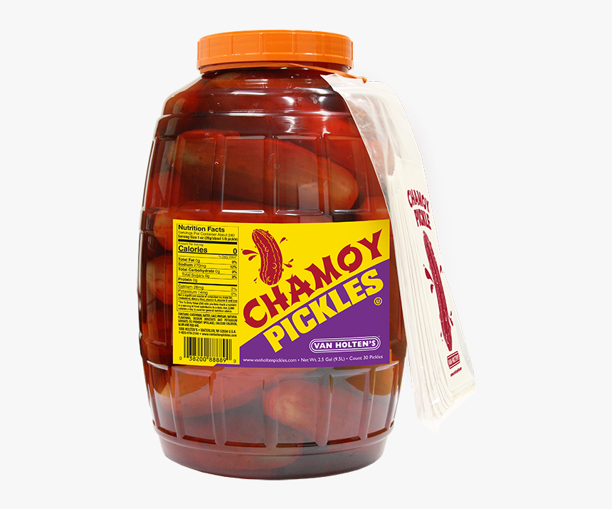 Van Holtens Chamoy Barrel - Van Holten Chamoy Pickle, HD Png Download, Free Download