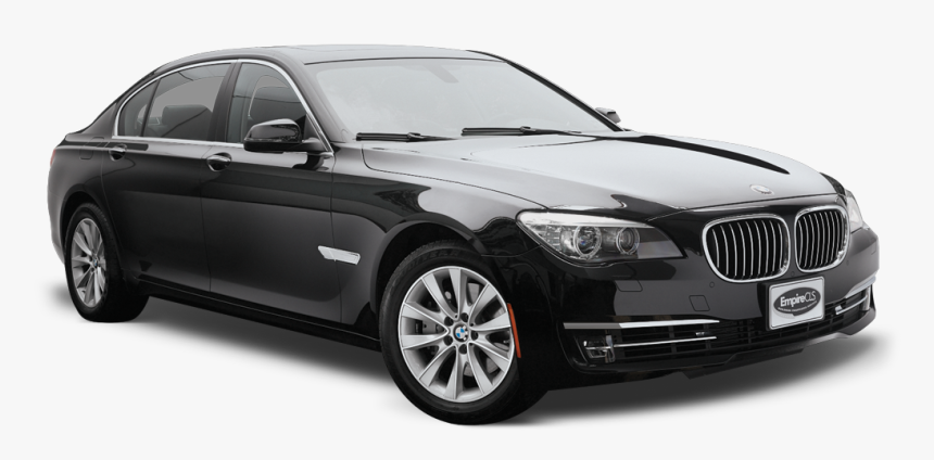 Bmw 740li - Fancy Black Town Car, HD Png Download, Free Download