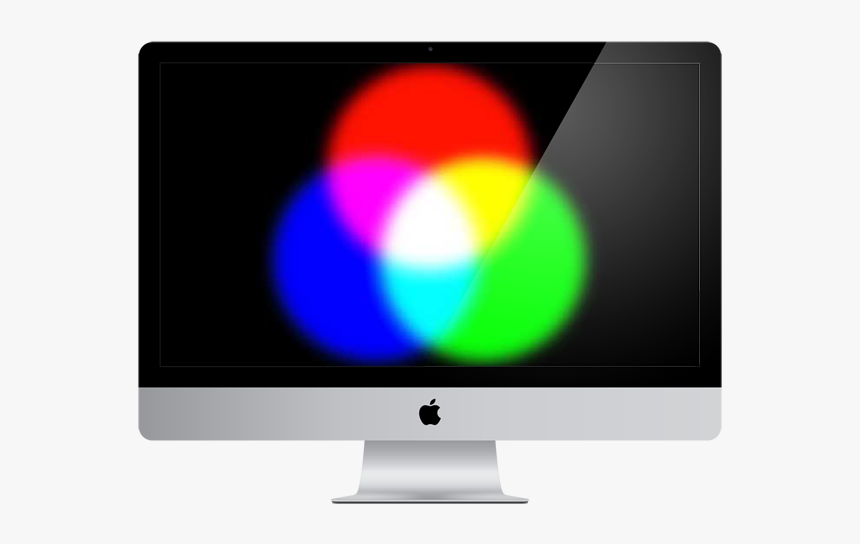 How Is White Made On A Computer Screen - Rgb Computer Screen, HD Png Download, Free Download