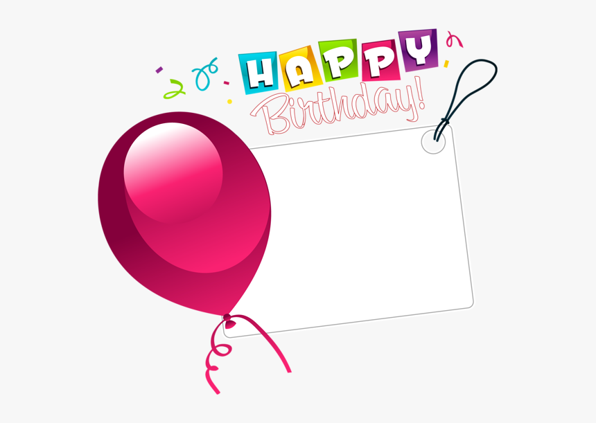 Happy Birthday Balloons Clipart, HD Png Download, Free Download