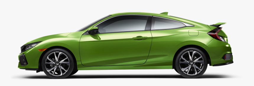 2017 Honda Civic Si Coupe Side Profile - Sedan Honda Civic Si, HD Png Download, Free Download