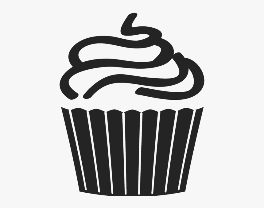 Thumb Image - Outline Transparent Background Cupcake Clipart, HD Png Download, Free Download