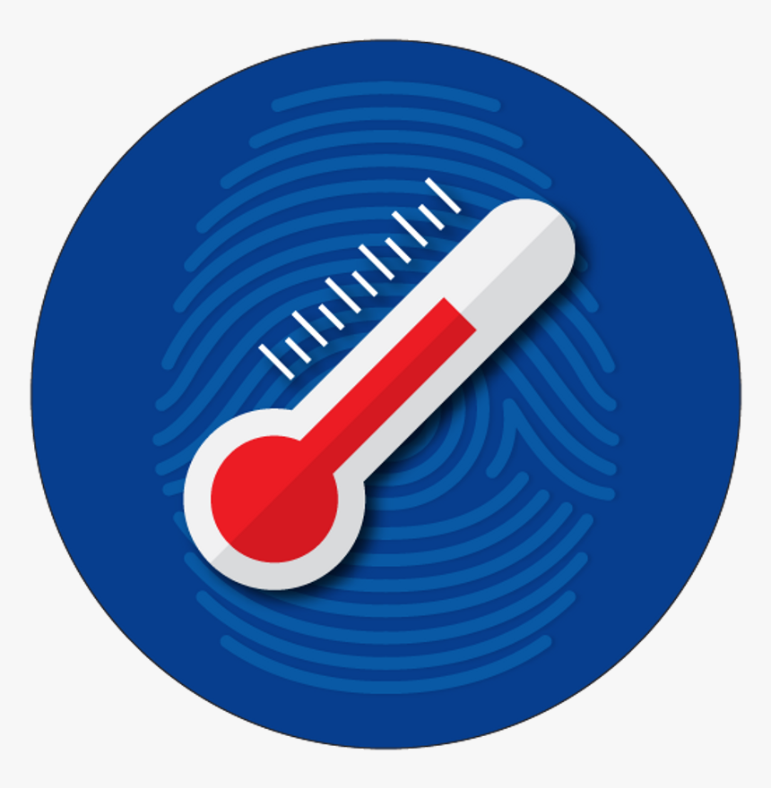 Transparent Thermometer Clipart - Circle, HD Png Download, Free Download